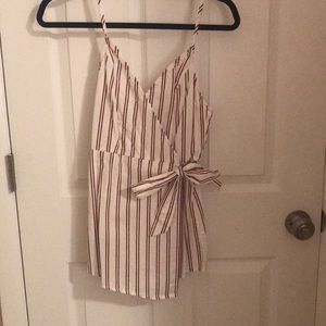 Pinstripe Romper